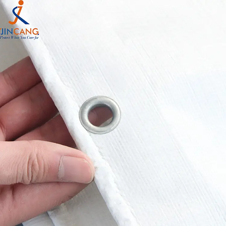 140g бял PE брезент