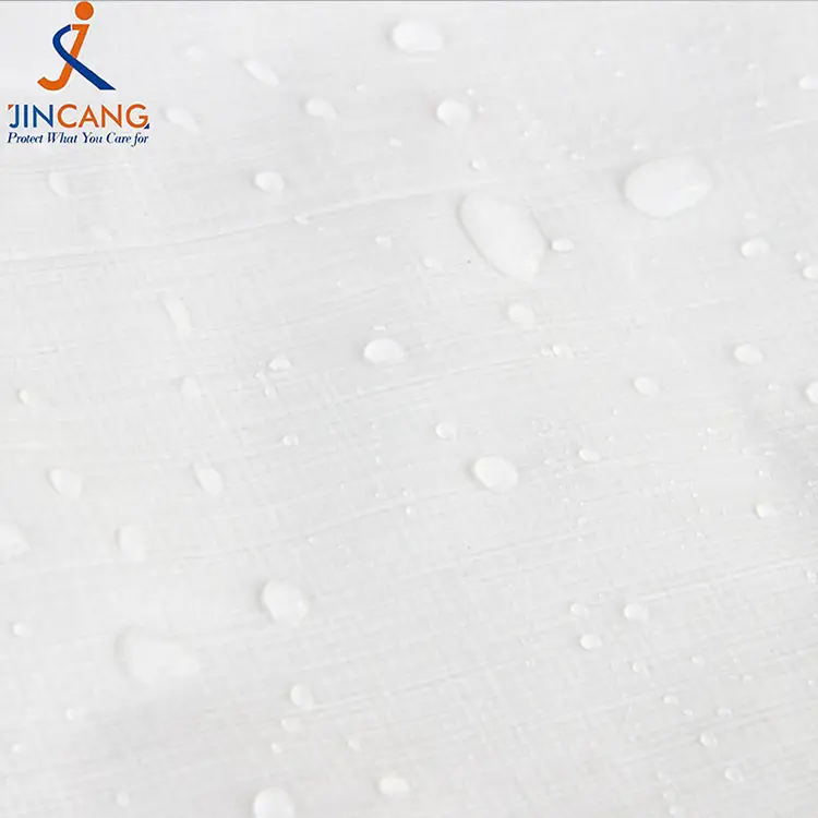 140g бял PE брезент