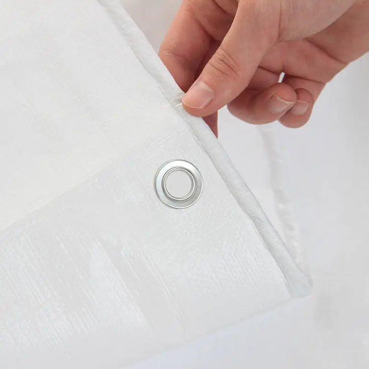 170g бял PE брезент