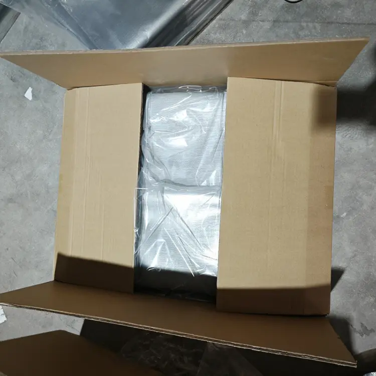 Черно сребро 240 Virgin PE Tarpaulin