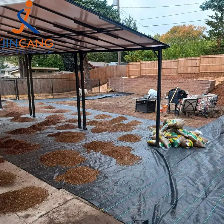 PP изтъкана мат за плевели