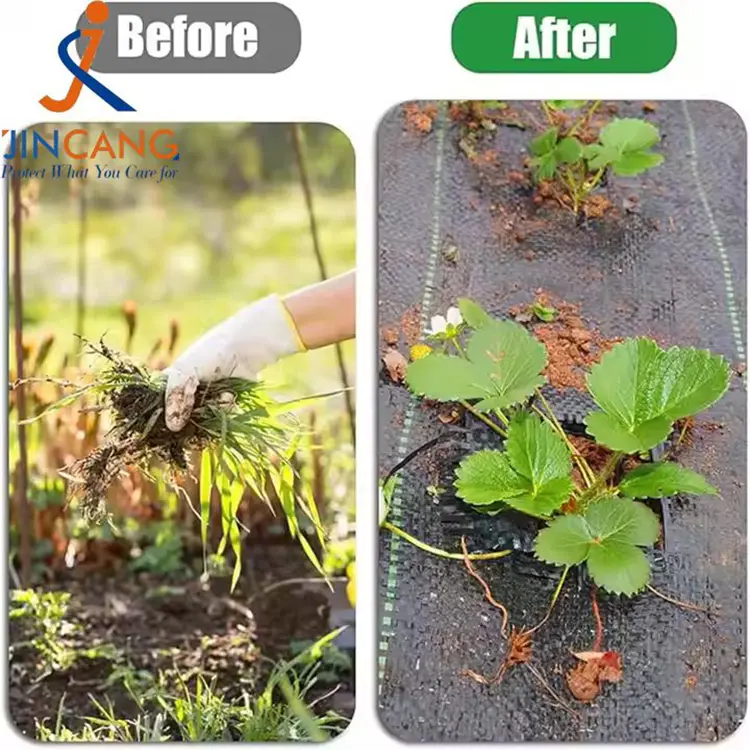 PP изтъкана мат за плевели